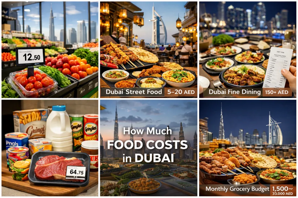 How Much Food Costs in Dubai | Dubai Living Guide