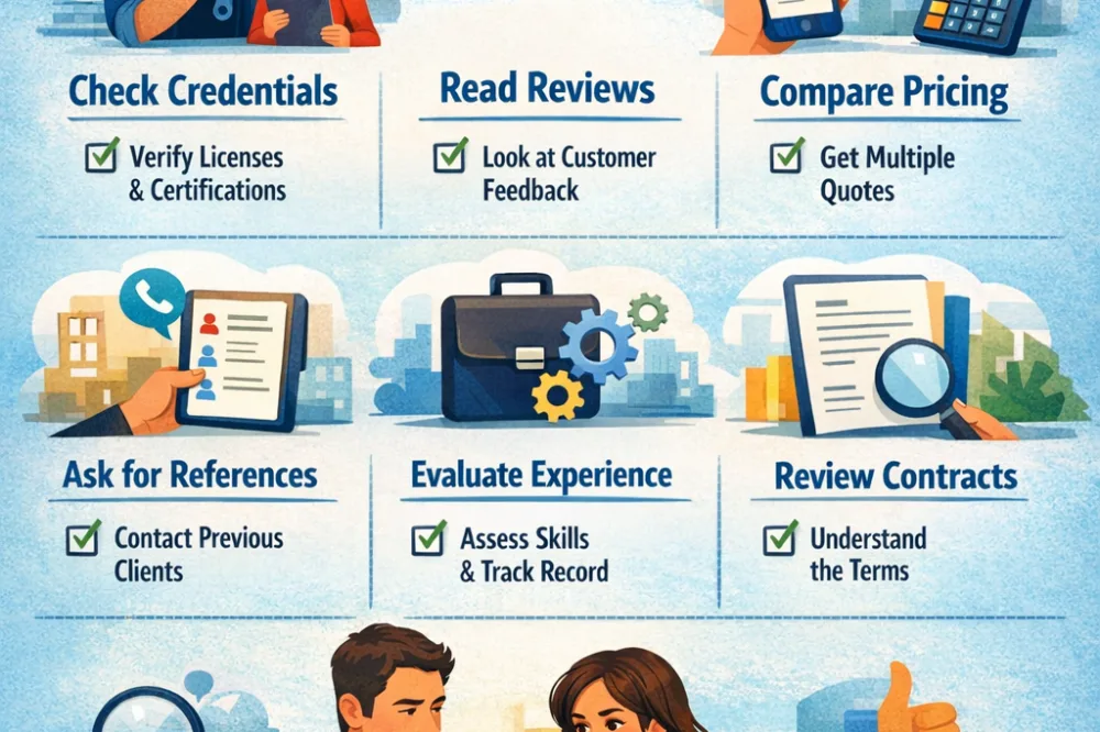 How to Choose Reliable Service Providers: A Comprehensive Guide